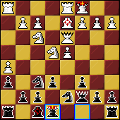 Screenshot ze hry šachy